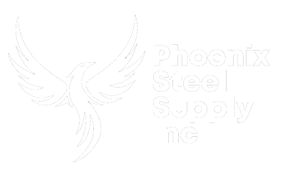 Phoenix Steel Supply Inc. logo white